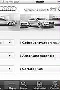 Neue Audi-Apps für iphone und Android-Geräte 